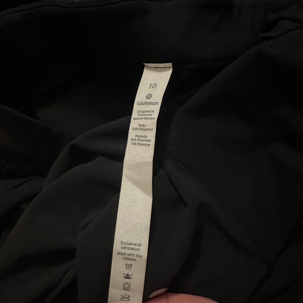 Lululemon Essential High-Rise Trouser Pants Size 10 - Picture 5 of 5